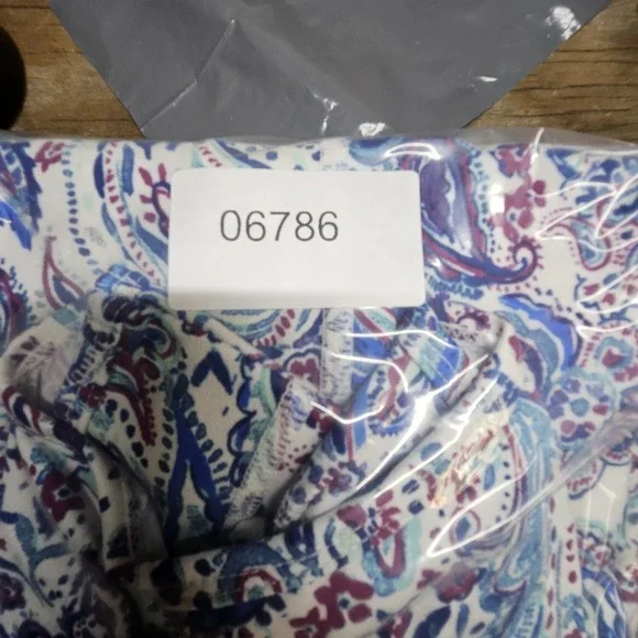 Title Nine Dress M Floral Paisley Pocket Athleisure Beach Pickleball Tennis Prep - Picture 15 of 15